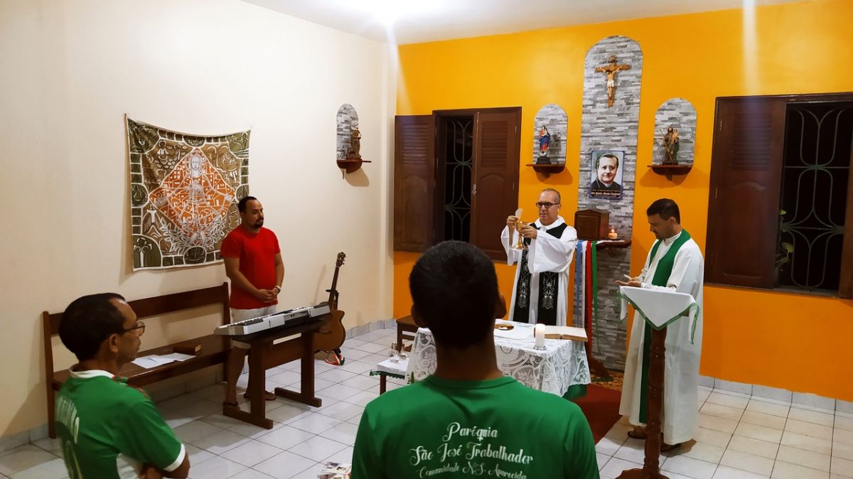 missa de encerramento do mês missionário e novena em honra a São Guido