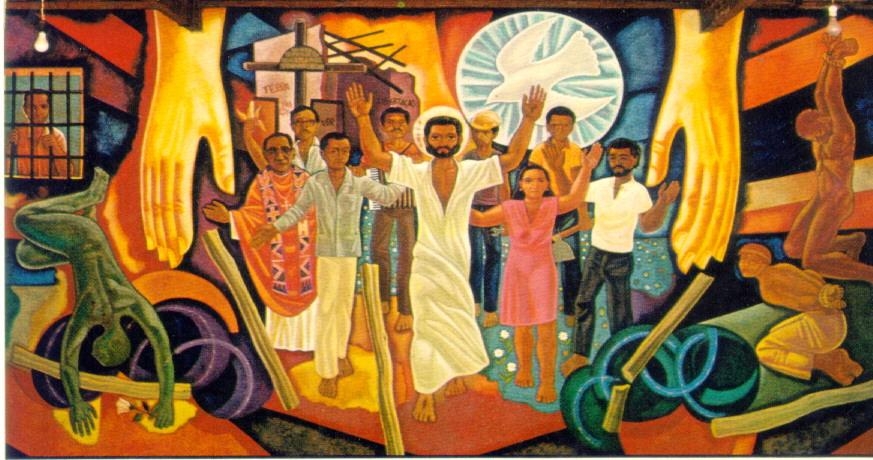 mural de los martires cerezo