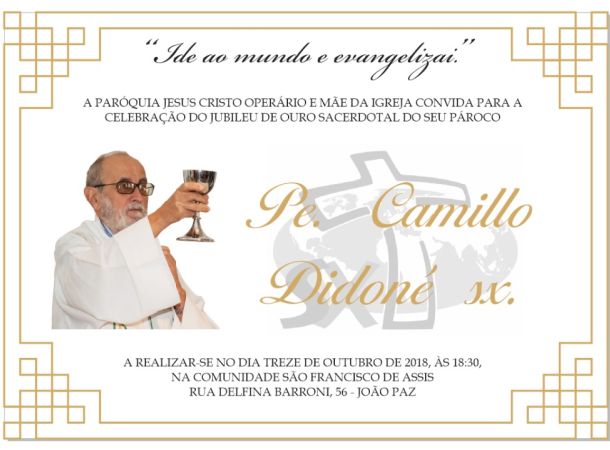 A Paróquia Jesus Cristo Operário e Mãe da Igreja